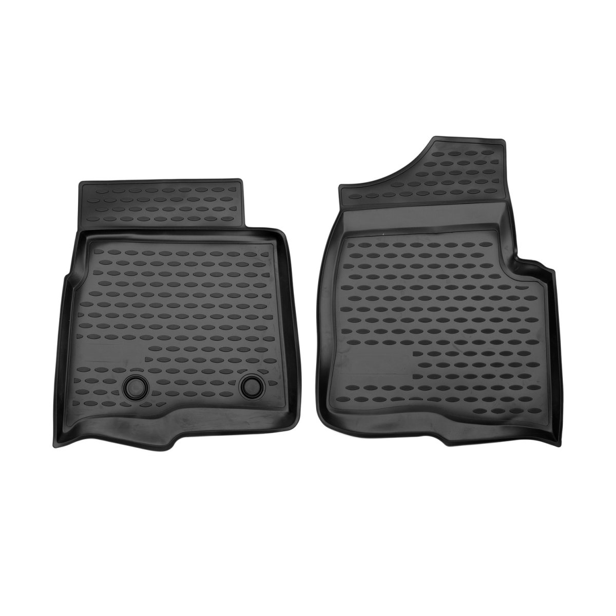 Ford F-150 Floor Mats - Omac - Rubber TPE - Black - '10-'14 Ford F-150 Floor Mats - Omac - Rubber TPE - Black - '10-'14